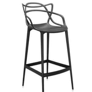 Black Master Barstool