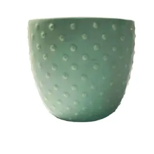 Mint Green Bobble Pot