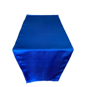 Royal Blue Satin Runner
