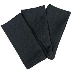 Black Linen Napkins