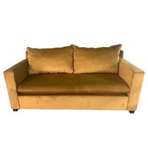 Antique Gold Slouch Couch