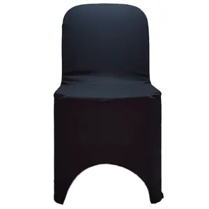 Stretch Black Ancona Chair Covers 