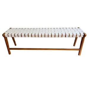 Leather Bench