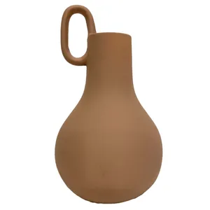 Terracotta Jug Candlestick - Large