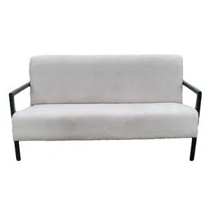 Ivory/Cream Boucle 2 Seater Couch