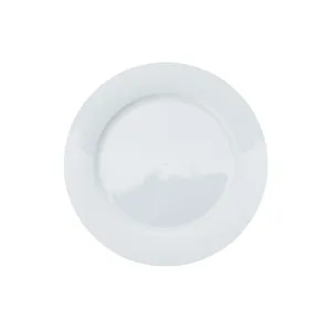 White Round Dinner Plates
