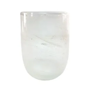 White Sand Vase - Short
