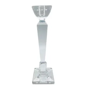 Crystal Candlesticks Rounded - 18cm
