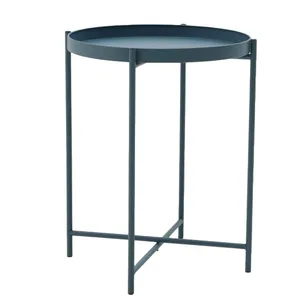 Metal Round Side Table