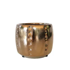 Bronze Dimple Vase