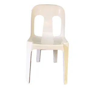 White Plastic Ancona Chairs