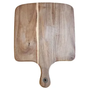 Wooden Square Cheese Board with Handle