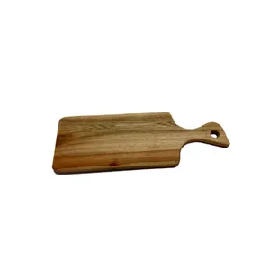 Wooden Rectangular Cheese Board with Handle