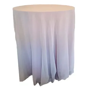 Blush Pink Sheer Tablecloth