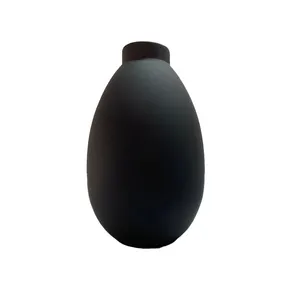 Matt Black Bubble Vase