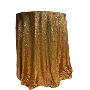 Copper/Gold Sequinned Tablecloths 