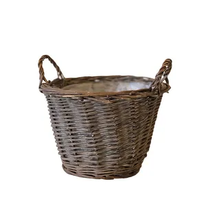 Round Wicker Basket medium