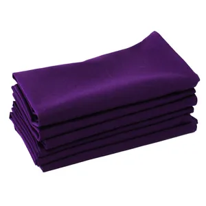 Purple Linen Napkins