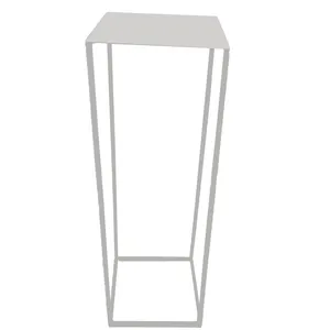 White Metal Plinth - Large