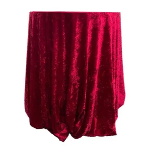 Red Velvet Tablecloth