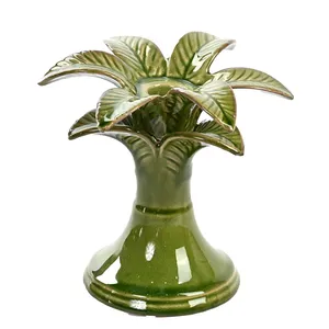 Short Palm Candle Holder