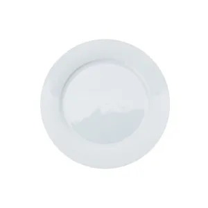 White Round Side Plates 