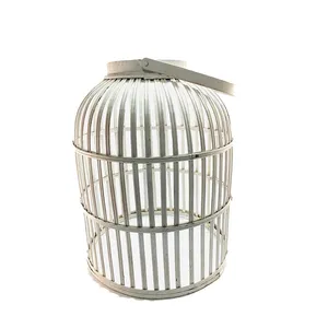 White Bamboo Lantern