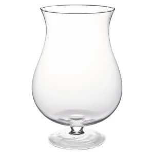 Clear Glass Extra Large Hurricane Vase
