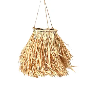 Small Raffia Pendant Shade
