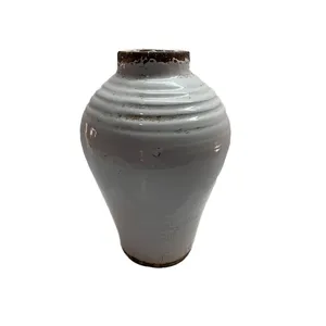 White Ceramic Ginger Jars