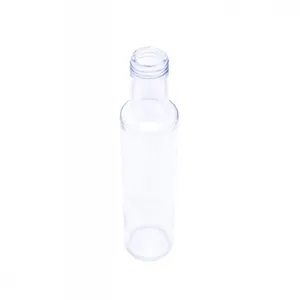 Clear Glass Olive Oil Bottle