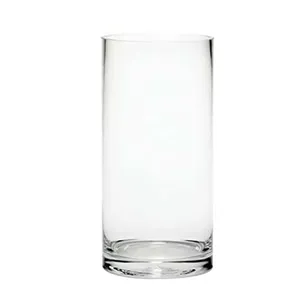 20x10cm Clear Glass Cylinder Vase