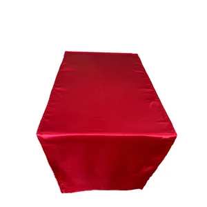 Red Satin Runner