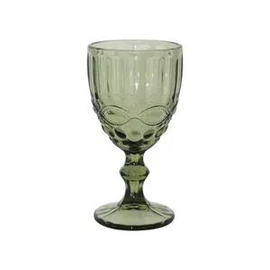 Easton Green Wine Glass
