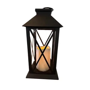 Lantern with Flameless Candle