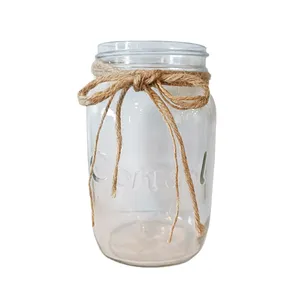 Clear Glass Consol Jars