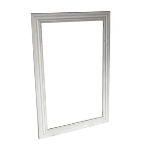White Ridged Frame