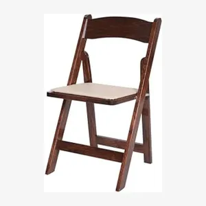 Dark Brown Padded Chair - Budget 
