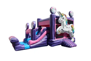 Unicorn Jumper & Waterslide Combo