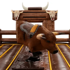Mechanical Bull Brown Inflatable 