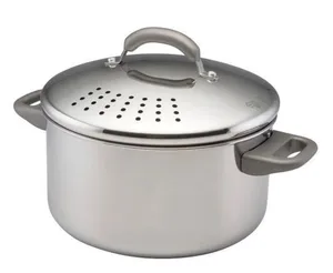 5 qt Pasta Pots W/strainer lids