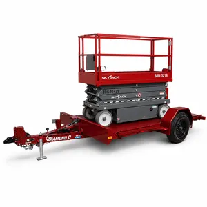 19ft Scissor Lift on Trailer
