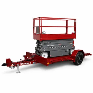 26ft Scissor Lift on Trailer