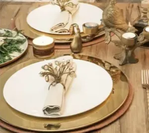Gold Charger Plates