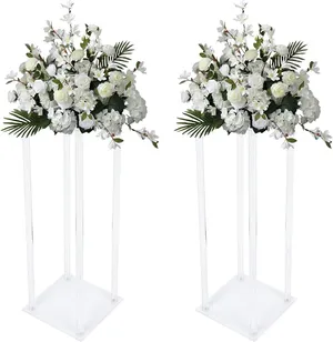 Clear Acrylic Centerpiece Stands