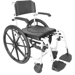 Self Propelled Commode Wheelchair