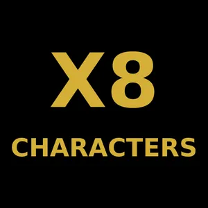 8 Characters