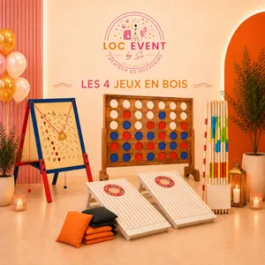 Jeu ancien en bois