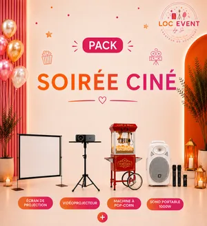 Pack Soirée Ciné