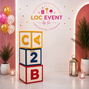 Cubes en bois géants (3)